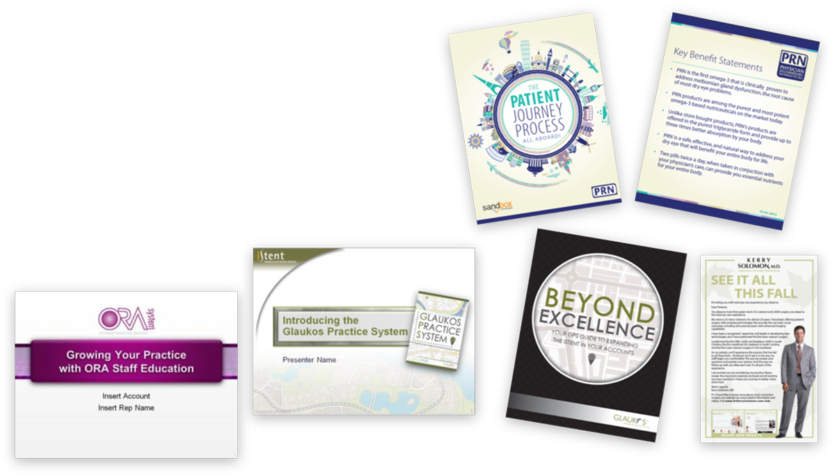 samples of what Sandbox Strategic has built